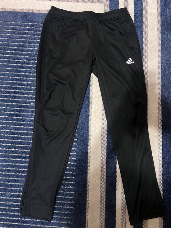 Adidas Other - Adidas Climalite Mens Large L Black Track Pants Athletic Training Zippers